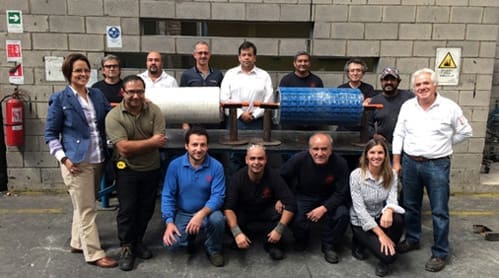 Rivera, approved applicator for Elastotec pulley lagging in Chile Blog List Image