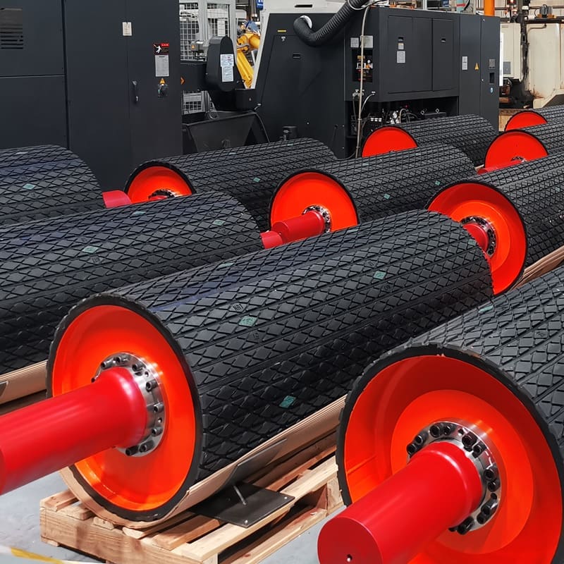 Elastotec Rubber lagging