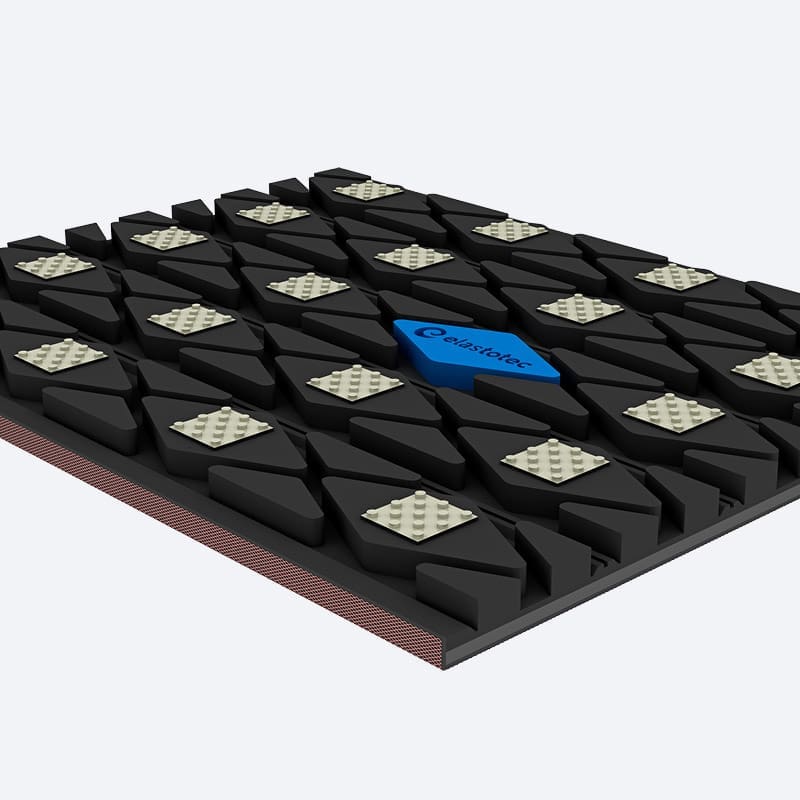 Diamond Ceramic Lagging