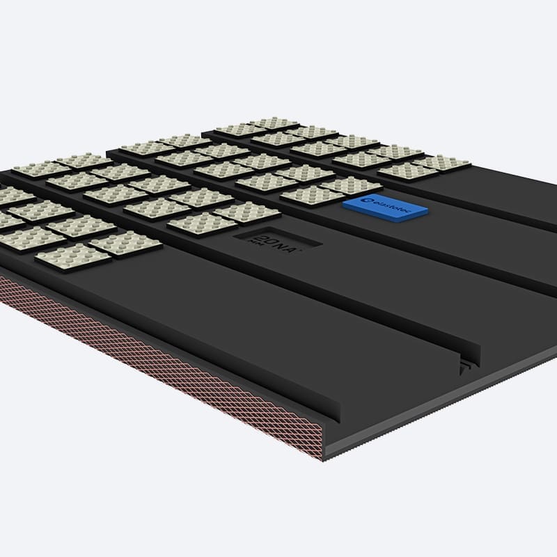 Medium Double Row Ceramic Lagging
