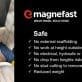 Magnefast is safe